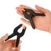 Ram® Pack of 10 Plastic Spring Grip Clamps Heavy Duty