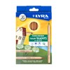 LYRA Colour Giant Natural Cardboard Case with 12 Coloured Pencils,