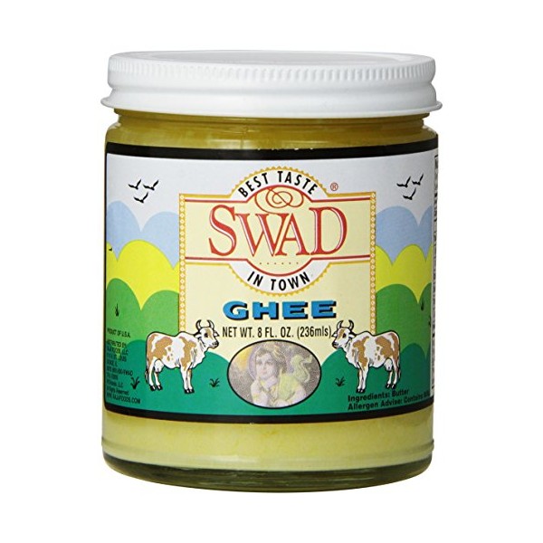 Swad Pure Ghee Clarified Butter, 8 Ounce