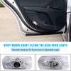 Obaiwanmg 4 Pack LED Car Door Projector Courtesy Lights Ghost