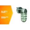 Woods L1707SVBS Traditional 150W Incandescent Weather Industrial Light; Wall Mount;