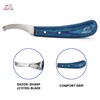 Equine Care Hoof Knife - Super Sharp J2 Steel Blade,