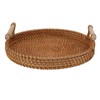 Rattan Fruit Tray, Hand Woven Traditional Large Capacity Decorative Fruit