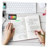 Set of 2 Sticky Notes, Indexes, Headers, Film, Transparent, Dull