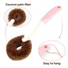 2 Pack Kitchen Scrub Brushes for Cleaning Dish Brush with
