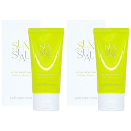 Jeong Saem Mool Sunsual Active Proof Sun 70ml x 2 Non-sticky, mild sunscreen / 정샘물 선슈얼 액티브 프루프 선 70ml x 2개 끈적임 없는 순한선크림