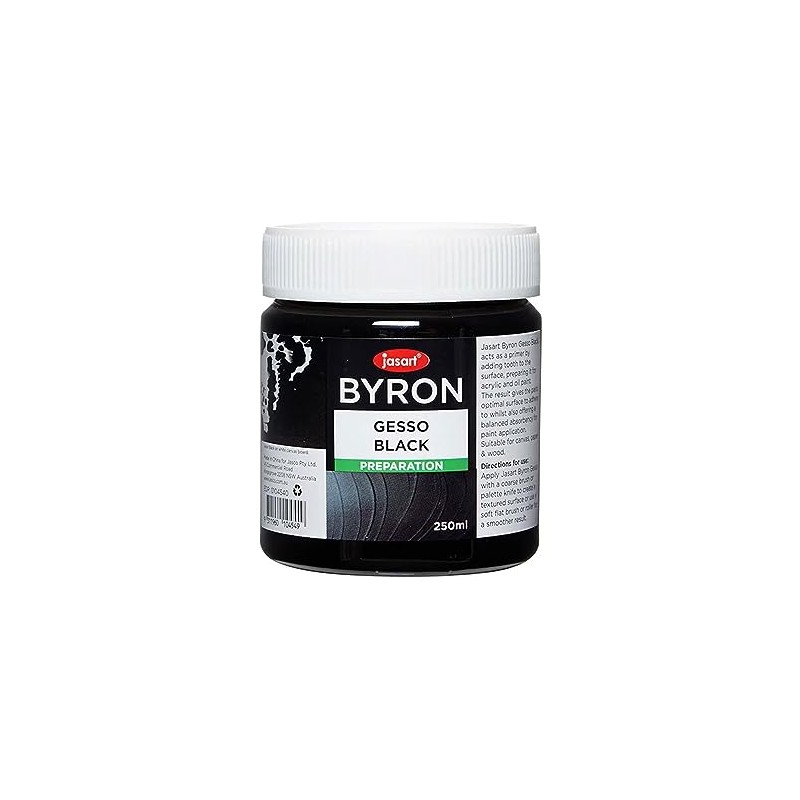 Jasart Byron Gesso 250ml Black
