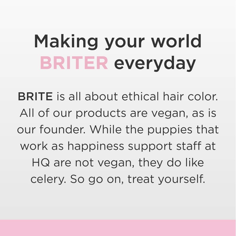 BRITE Semi Permanent Hair Colour, Blue, 75 ml