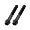 POSH M6X40 900640-T9 Motorcycle Supplies, Tapered Cap Bolts, Stainless Steel,