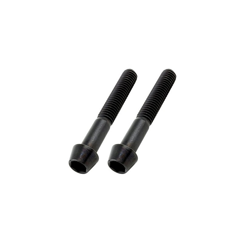 POSH M6X40 900640-T9 Motorcycle Supplies, Tapered Cap Bolts, Stainless Steel,