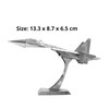 Metal Zone Sukhoi Su-34 3D Puzzle Metal Model Kit Russian