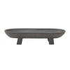 Bloomingville Mango Wood Footed, Black Tray (AH1719)