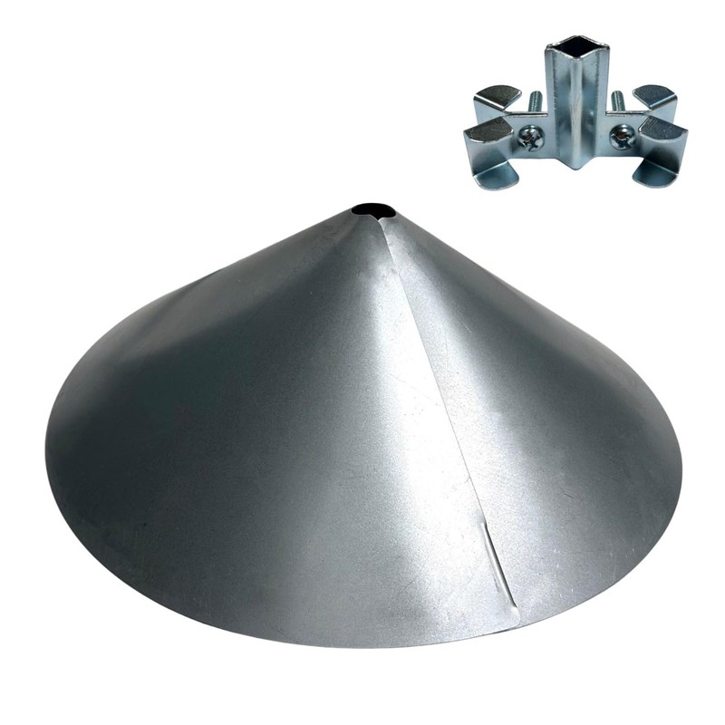 Erva Wrap-Around Cone Squirrel Baffle - Made in USA -