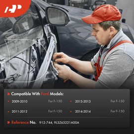 A-Premium 32.9 Inch Inside Door Handle Latch Release Cable Compatible with Ford F-150 F150 2009 2010 2011 2012 2013 2014, Front Left and Right, 2-PC