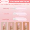 INTOBAS 160pcs Square False Nails