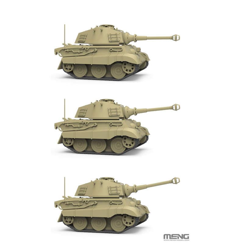 Mon Model World Wheatoon Series German Heavy Tank King Tiger