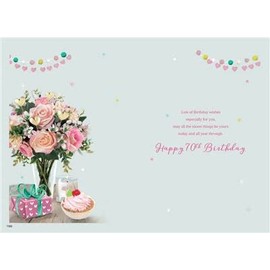 Cards / Gifts For A Special Grandma on your 70th Birthday card