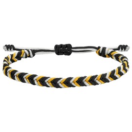 JENDEAR SHINE Rope Bracelet Women Girls, Braided Bracelet Gradient Color Adjustable, Outdoor Party Couple Friendship Birthday Gift.