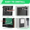 Upgrade Garage Door Opener, Wired Replacement Wall Keypad Button Compatible