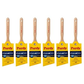 Purdy 144152130 3" Clearcut Glide Angular Brush - 6ct. Case