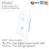 MOES ZigBee Smart Touch Wall Light Switch,Requires Tuya ZigBee Hub,No
