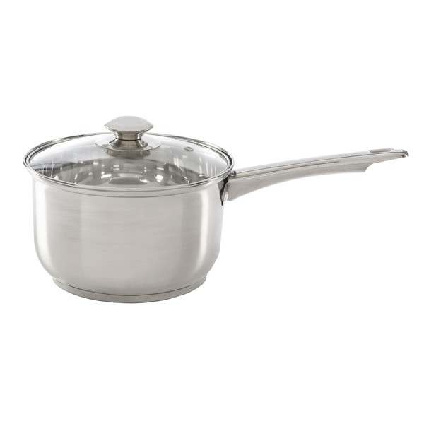 Ecolution Stainless Steel Sauce Pan, Encapsulated Induction Ready Cooking Pot