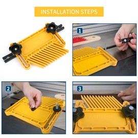 Feather Board, Featherboards, Carpentry Aid Hand Tool Set, Woodworking Router for Table Saws, Fence, Router, Fences