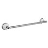 Savannah 24-Inch Wall-Mounted Towel Bar for Bathroom, Polished Chrome and