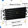 ACmango 6 Pass Ultra-Cool Tube and Fin Transmission Cooler Universal