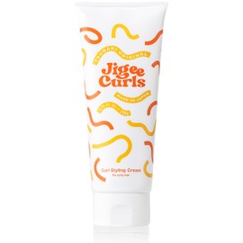 Jigee Curls Jigee Curls Curl Styling Cream Curl Cream 200g Curly Hair Wavy Hair Natural Perm Perm curly hair Made in Japan