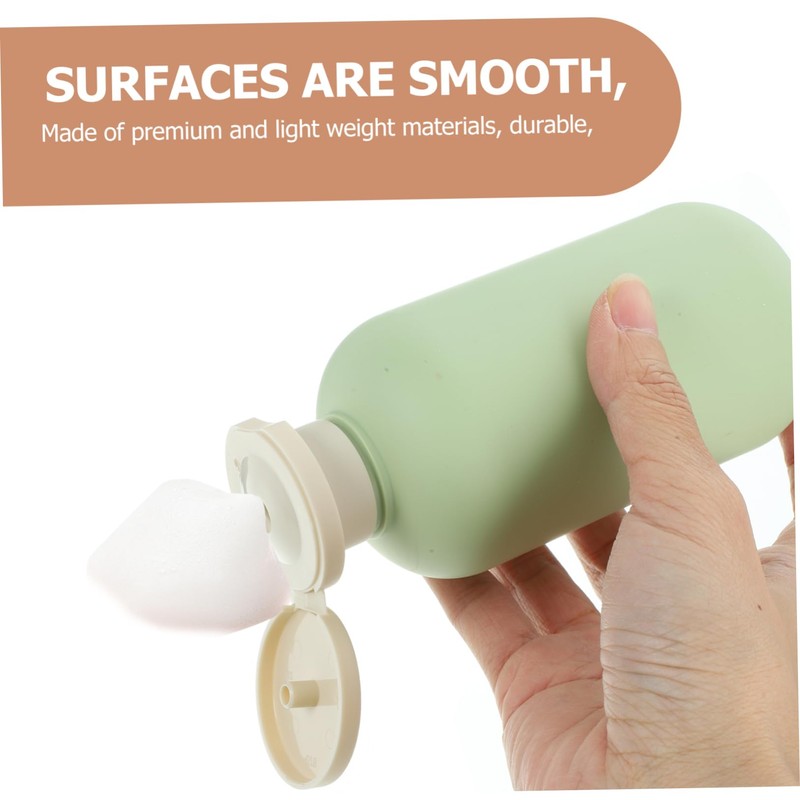 ULTECHNOVO Set of 2 Squeeze Bottles Travel Toiletry Containers Flip