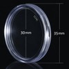 Ettonsun 100Pcs 30mm Coin Holder Capsules for Collectors Coin Collection