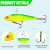 Blade Bait Fishing Spoon Lures, 5pcs Hard Metal Blade Baits