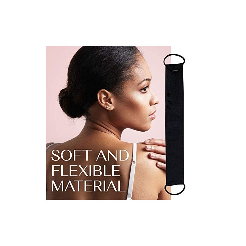 Skinerals Microfiber Back Applicator Mitt Band, Back Self Tanner and