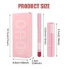 Purple Pink Lipstick Lip Liner Set, Violet Matte Lipliner Long