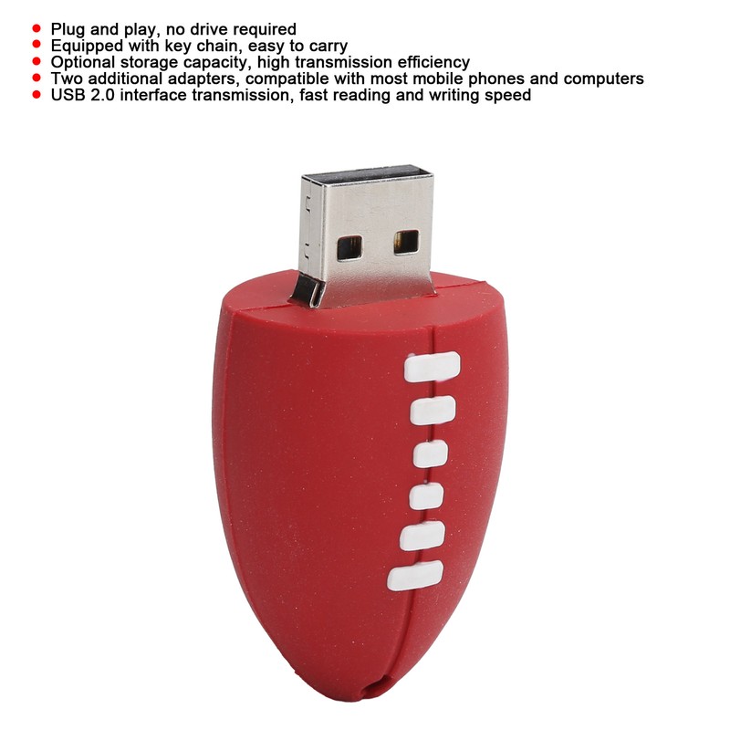 U Disk Football Flash Drive TypeC Transfer Interface Data Transmission
