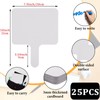 Acrux7 25 Pack Dry Erase Paddles 10" x 8" Handheld