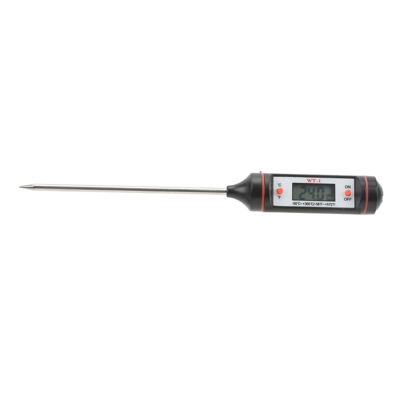 Thermometer Easy Using ABS Scratch Resistance Accurate Probe Thermometer for