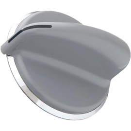 WH01X10462 Dryer & Washing Machine Gray Control Knob compatible With Top brands Replaces With WH01X10462, AP4485269, 1550693, PS2370714 and WH01X10309 2-PACK