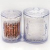 Lavina Cotton Swab Case Storage Organizer (cotton swabs not included)