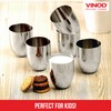 Vinod Premium Stainless Steel Glass Set of 6 - Premium
