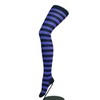 SOXXI Long Thigh-High Socks, Bordered Women's, 22-25 cm, Made in
