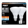 Feit Electric BR30 LED Light Bulb, 65W Equivalent, Dimmable, Color