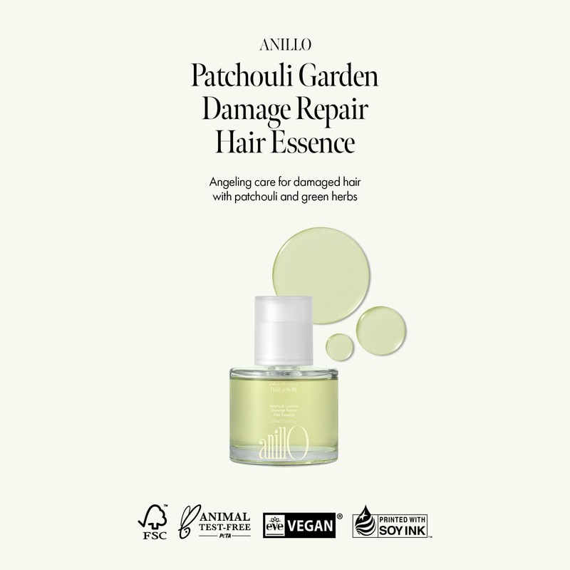 ANILLO Patchouli Garden Damage Hair Essence