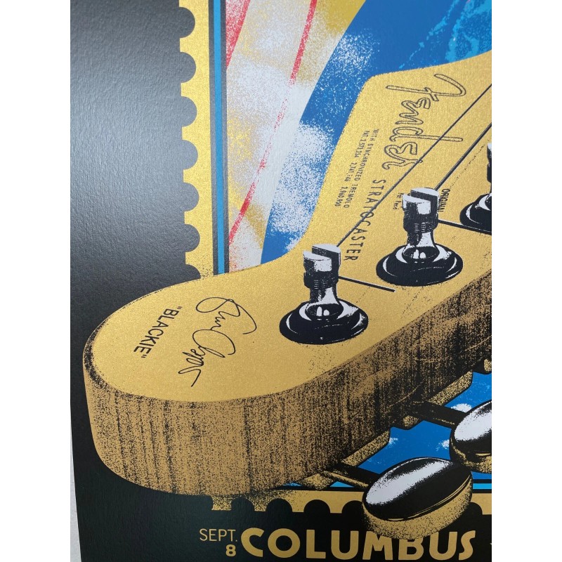 Eric Clapton North American Tour 2022 Poster Limited Edition by