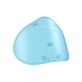 Envo Mask Shield, Blue, Compatible with Envo Mask N95 Respirator, Protective & Lightweight Physical Barrier, Clip Fastener, Standard, Sleepnet (70003-01)