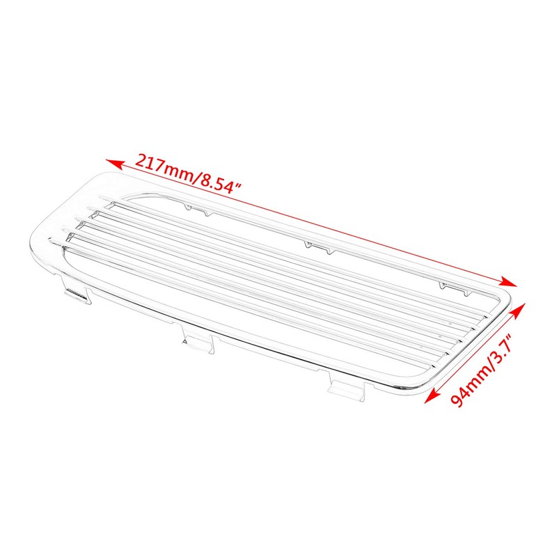 Pair Motorcycle Accessory: Radiator Grills & Screens For Harley Twin