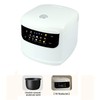 2L Mini Protable Rice Cooker,5 Cups Cooked/3 Cups Uncooked, 400W