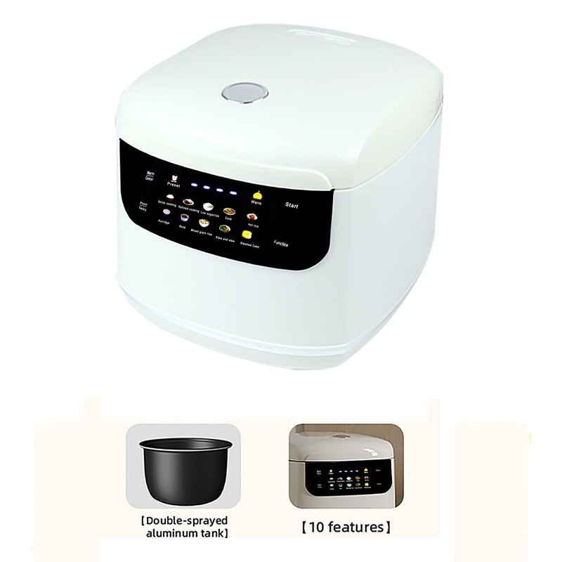 2L Mini Protable Rice Cooker,5 Cups Cooked/3 Cups Uncooked, 400W