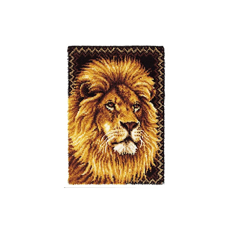 Wonderart Latch Hook Yarn, Lion